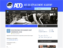 Tablet Screenshot of add-academy.com